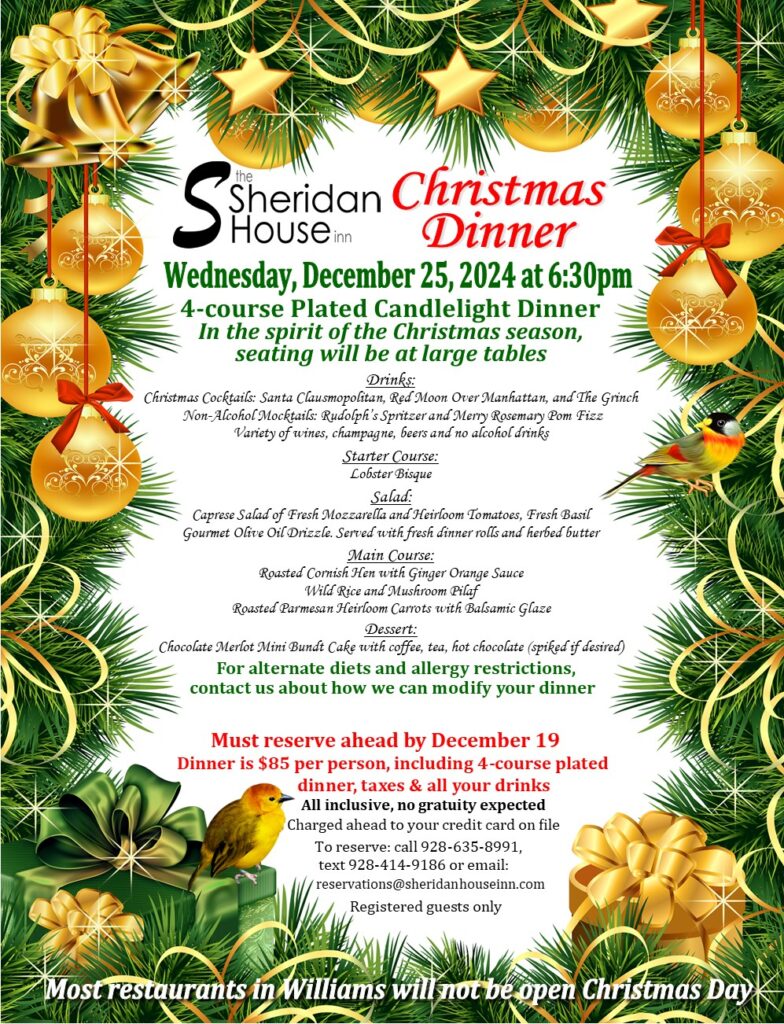 invitation for dinner on Christmas day